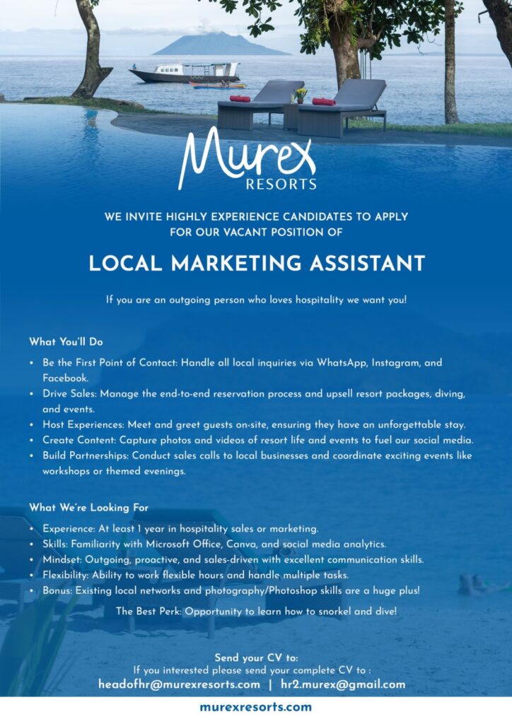 Job Ads - Local Marketing Assistant