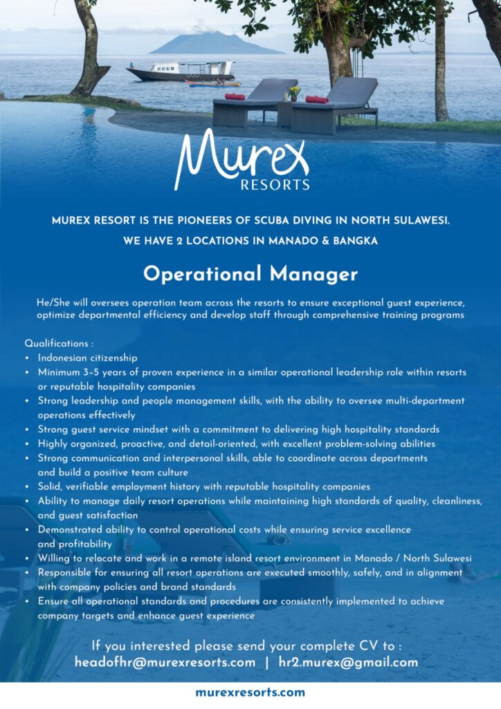 Job Ads - Operational Manager